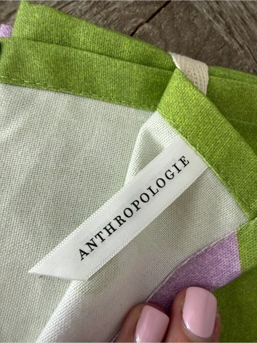 Anthropologie  Soup of the Day Bar Towel NWT